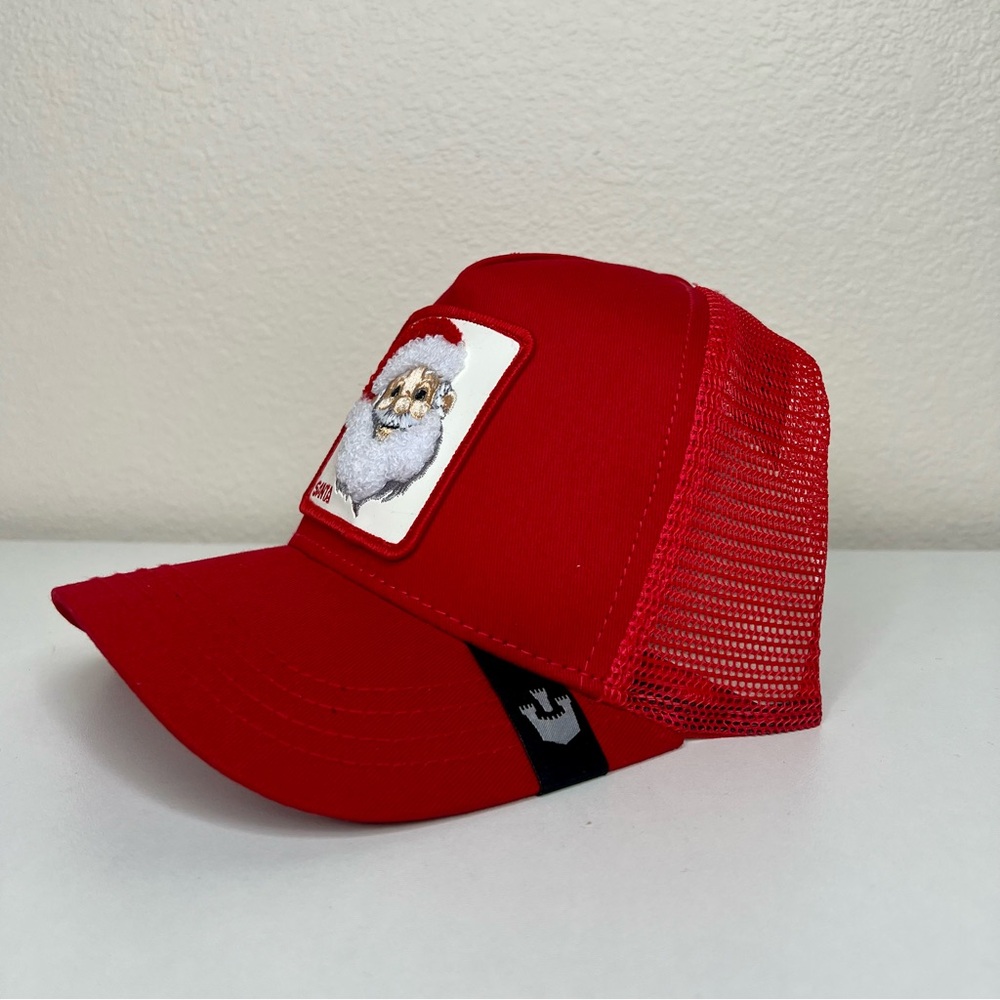 Goorin Bros. SANTA Mr. Claus LIMITED EDITION SOLD OUT Christmas Trucker Hat NEW - Picture 3 of 9